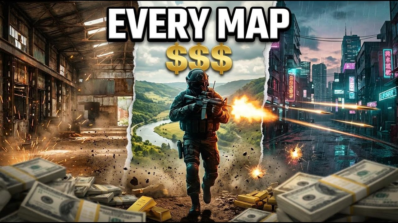 🔴 LIVE Can I Make Millions Across EVERY Map? | Arena Breakout: Infinite