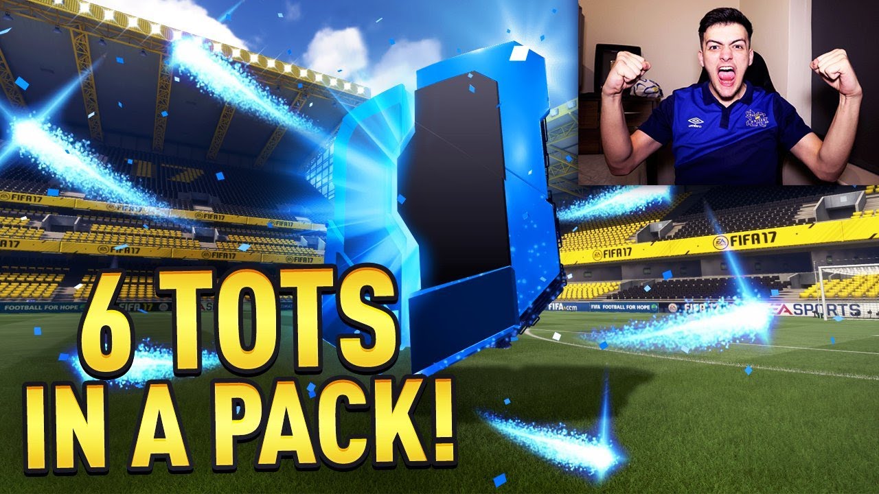 6 TOTS IN A SINGLE PACK!!! NEW TOP 100 WEEKLY FUT CHAMPS REWARDS!!