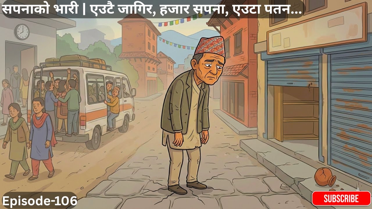 सपनाको भारी | एउटै जागिर, हजार सपना, एउटा पतन...Episode-106 #folktales #folktalesstory #storytime