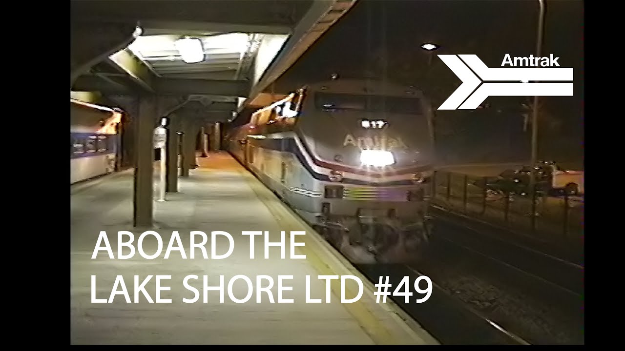 Aboard the Lake Shore Ltd. Sept 24-25 1994.