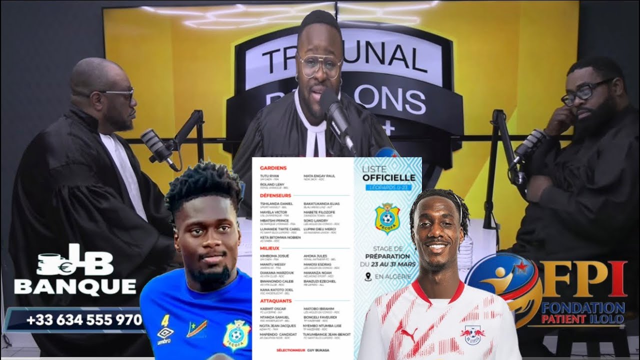 Parlons Sport J-13 La RDC Match décisif Léopards peuvent-ils nous rassurer ? elle vraiment prête ? 