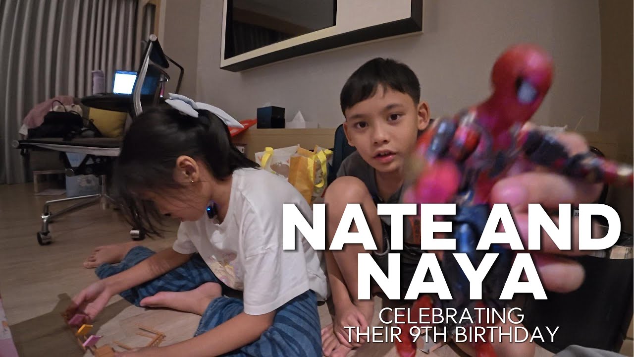 Nate and Naya Turns 9!