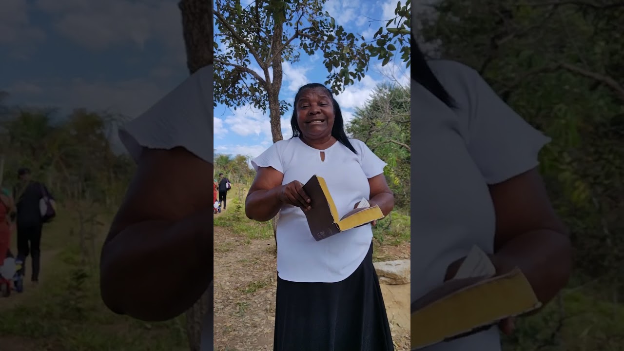 tarde gloriosa de oração no monte sagrado orando por todos em nome de Jesus Cristo 🙏❤️☺️