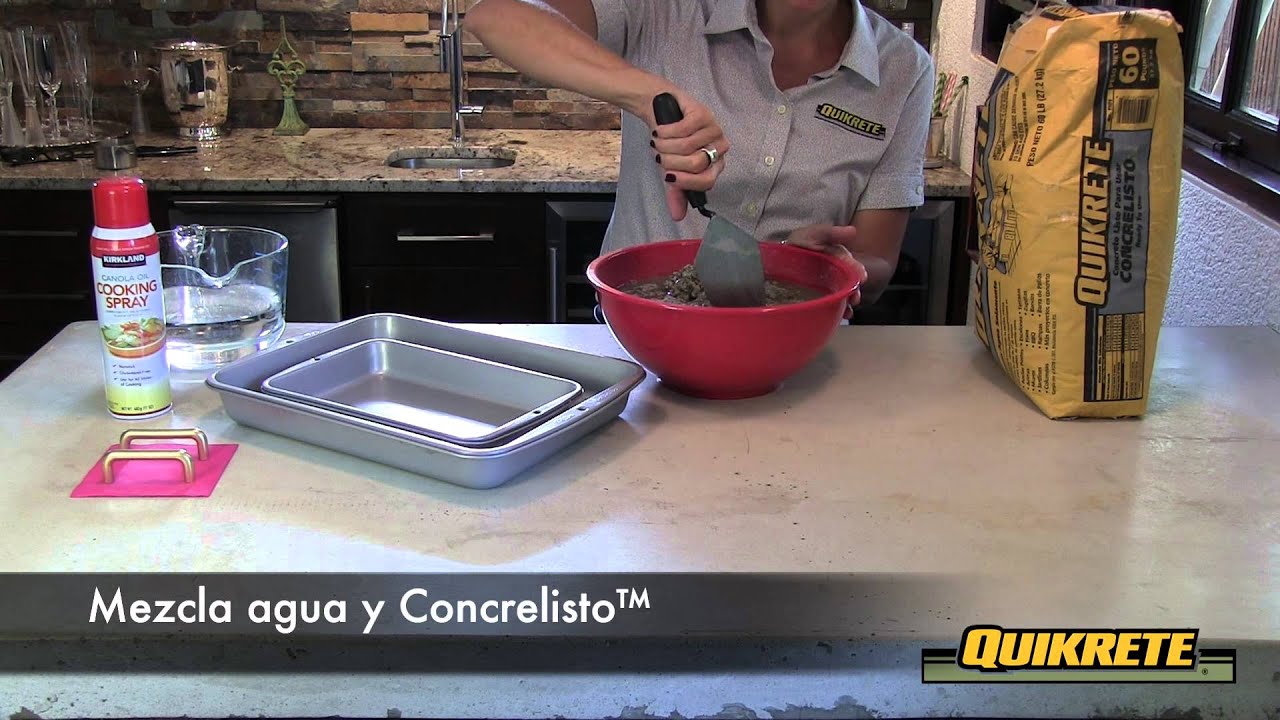 IDEAS CONCRETAS: Cómo hacer una bandeja de servir en concreto