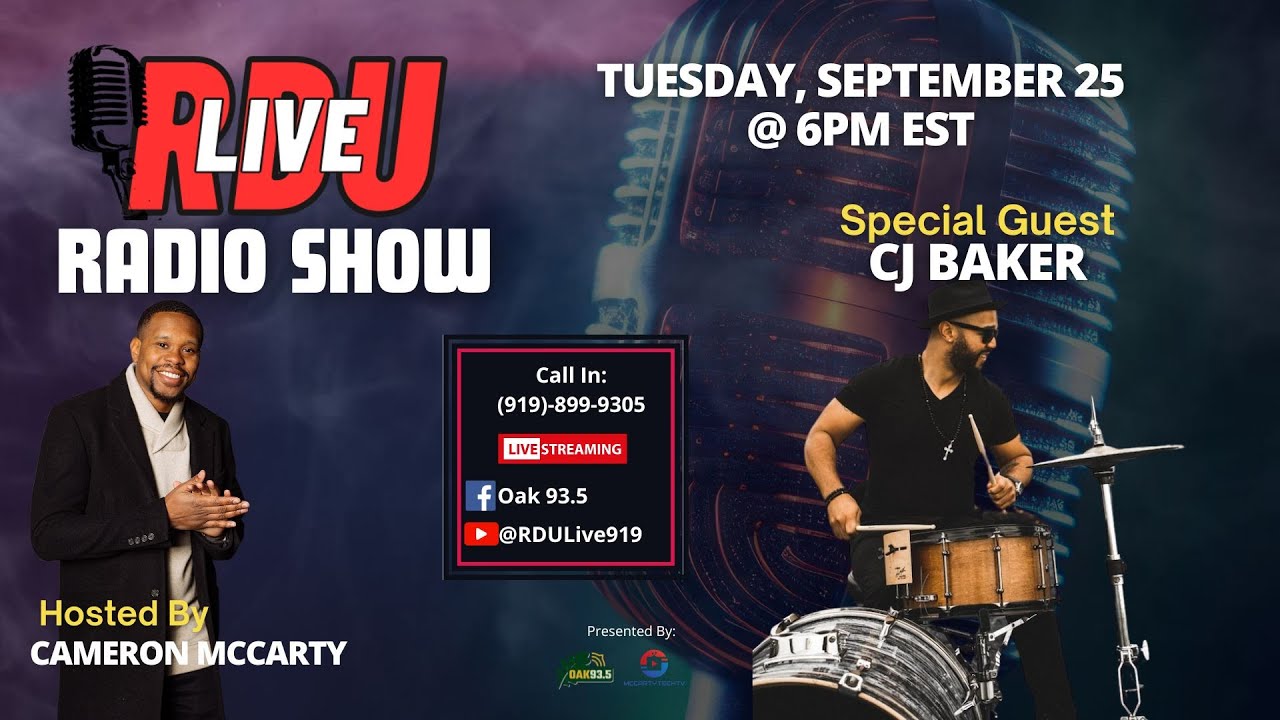 🎵 Behind the Beats | Cam McCarty Interviews Drummer & Entrepreneur CJ Baker 🎤