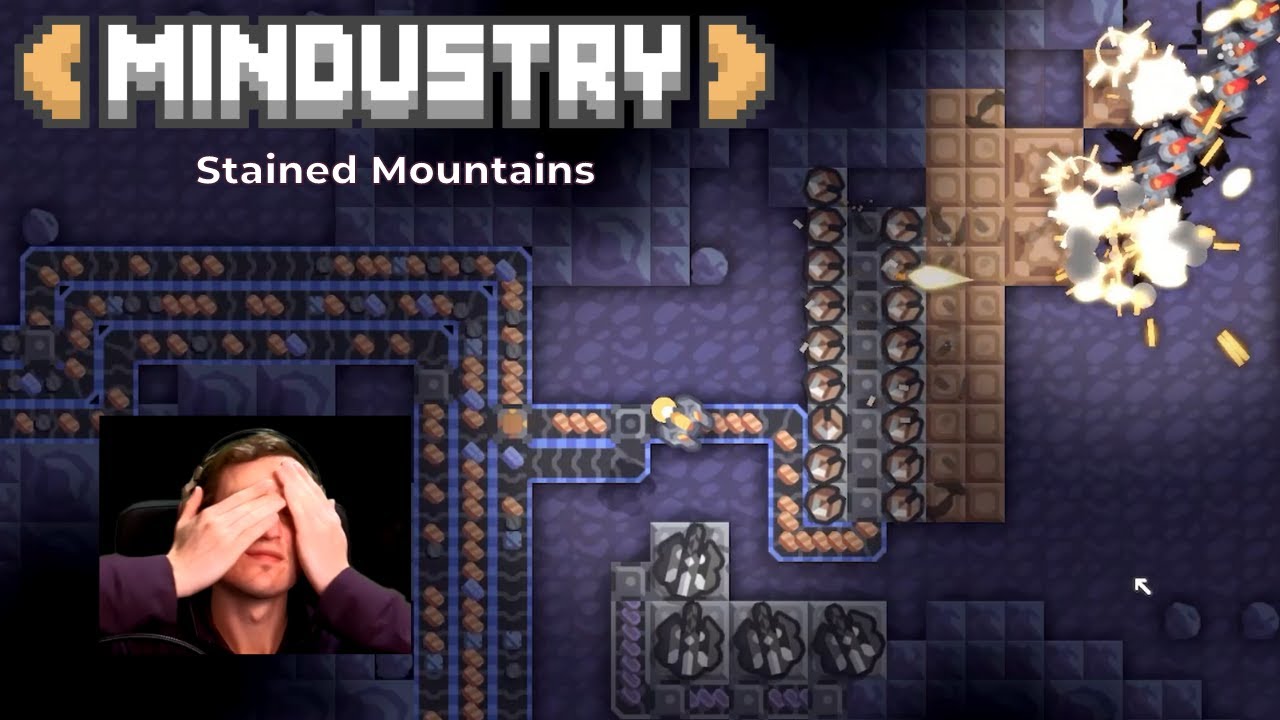 Mindustry Gameplay | Stained Mountains | We Still Suck