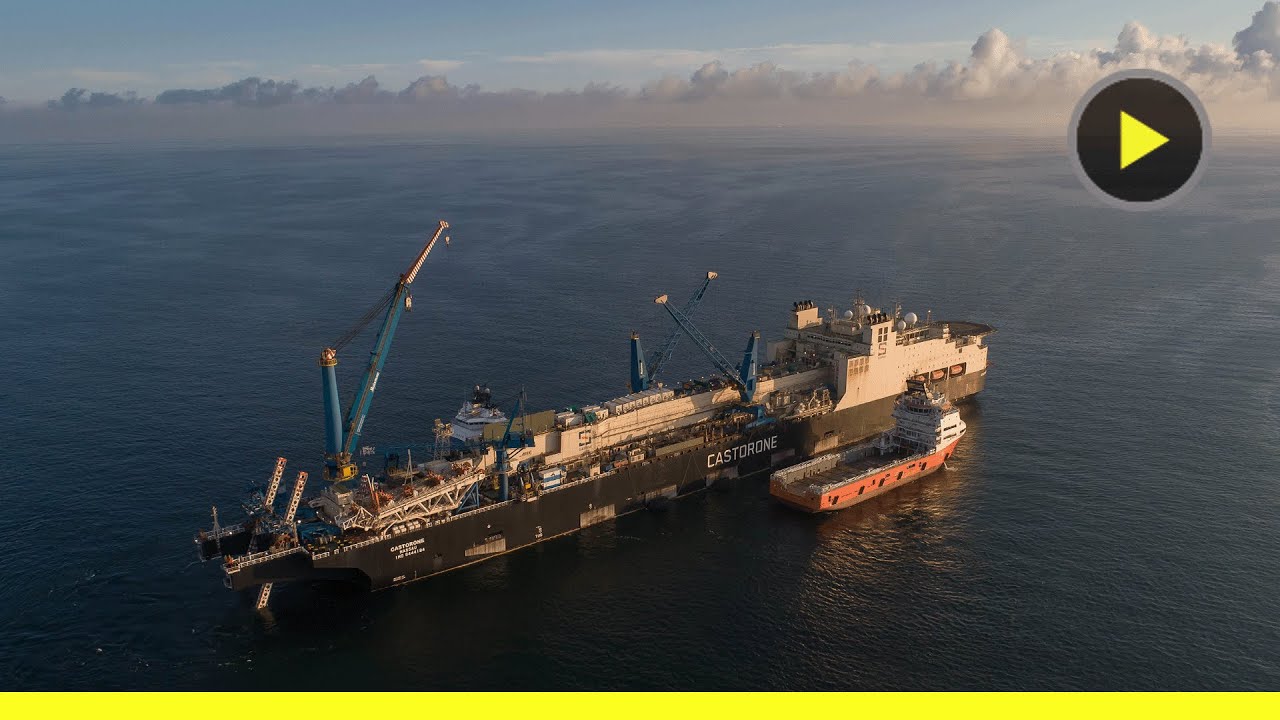 Geopop with Saipem aboard the Castorone