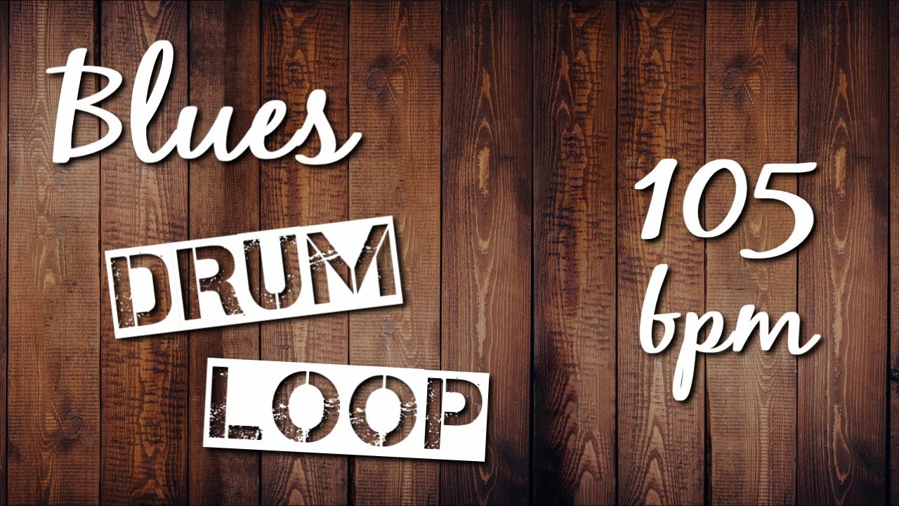 Blues Drum Beat 105 bpm