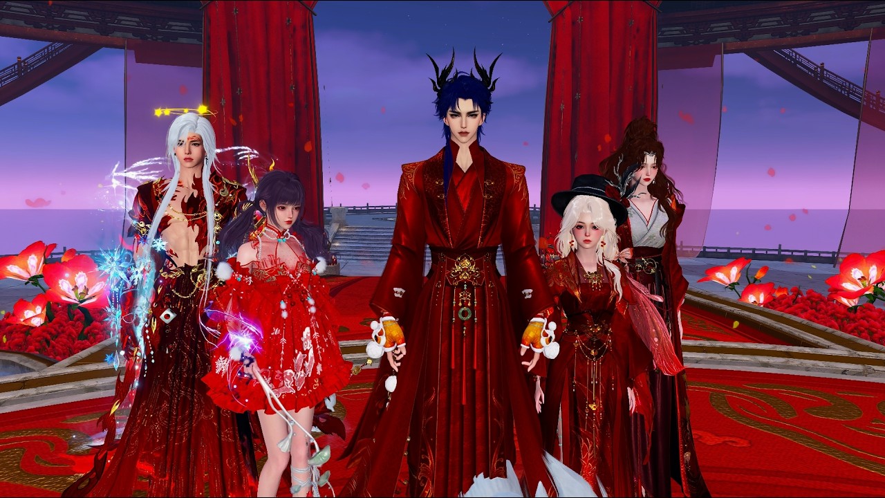 sword of justice งานแต่ง เย่วซีหลาน ♥︎ XingCai  Devil TH #swordofjustice  #soj  #เกมจีน