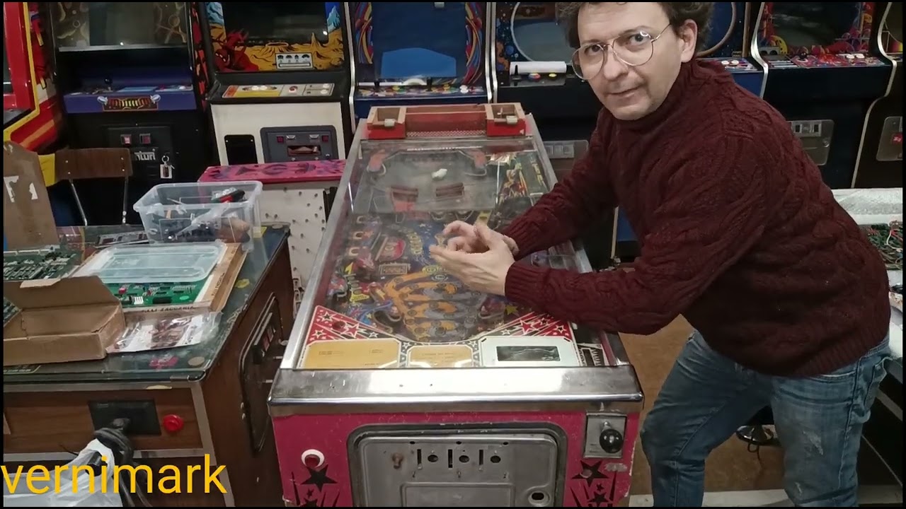 restauro Pinball Champ Zaccaria - parte 1