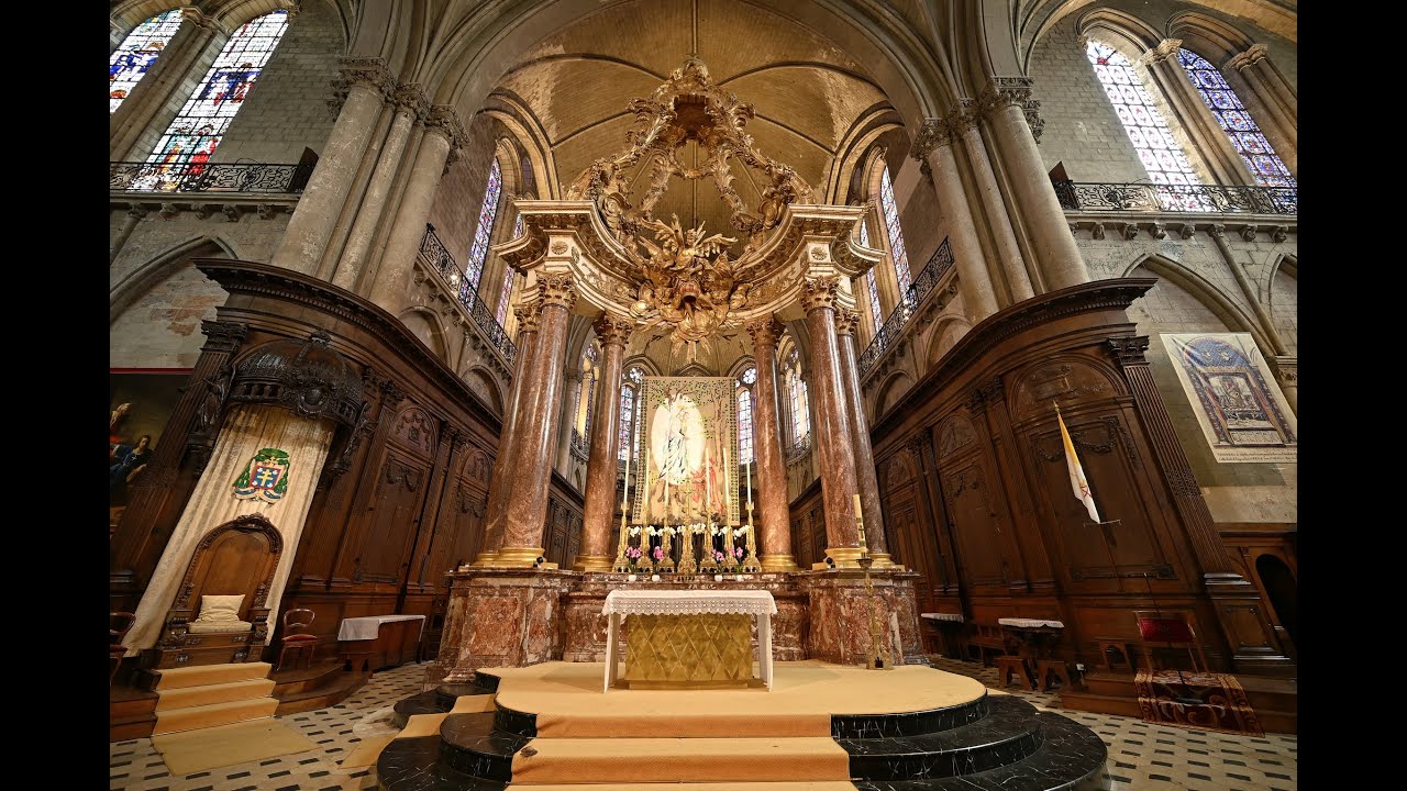 La Cathédrale Saint-Maurice d'Angers 4K - Région Pays de la Loire - France