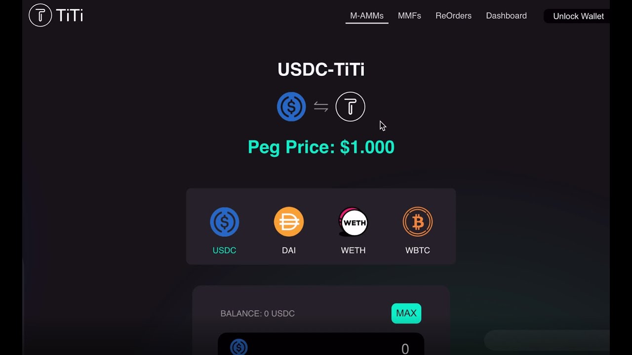 TiTi Protocol Demo: TiTi is much simpler than what you think.