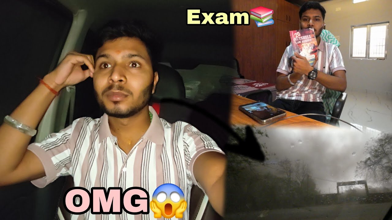 Exam 📚 Dene Gaya Aur Aisa Mausam Badal Jayega 😰  Socha Nahi Tha 😓  || Kuljeet.0005
