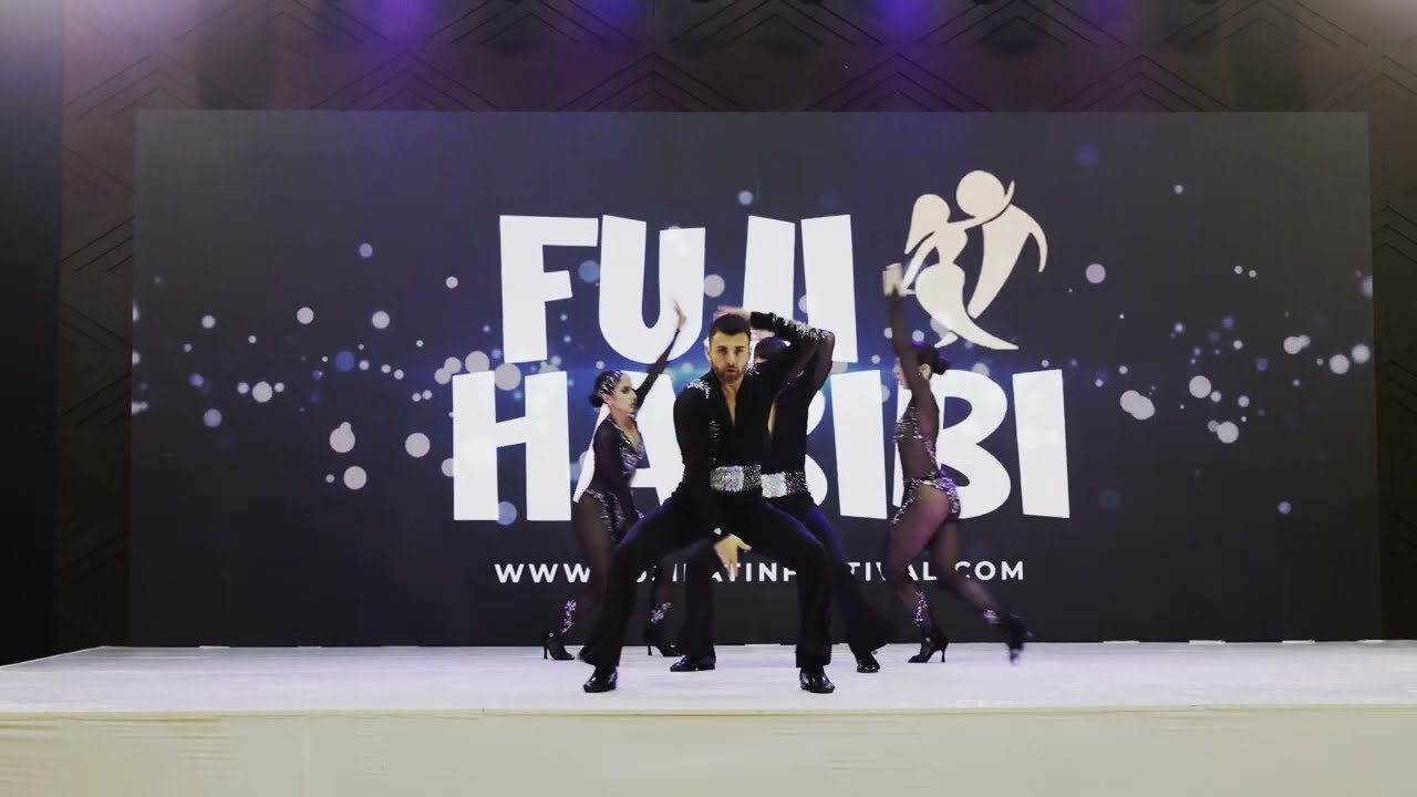 Marco Ferrigno & Ansima Ballet Salsa Latin Dance Show at the 12th Fujairah Latin Festival 2025