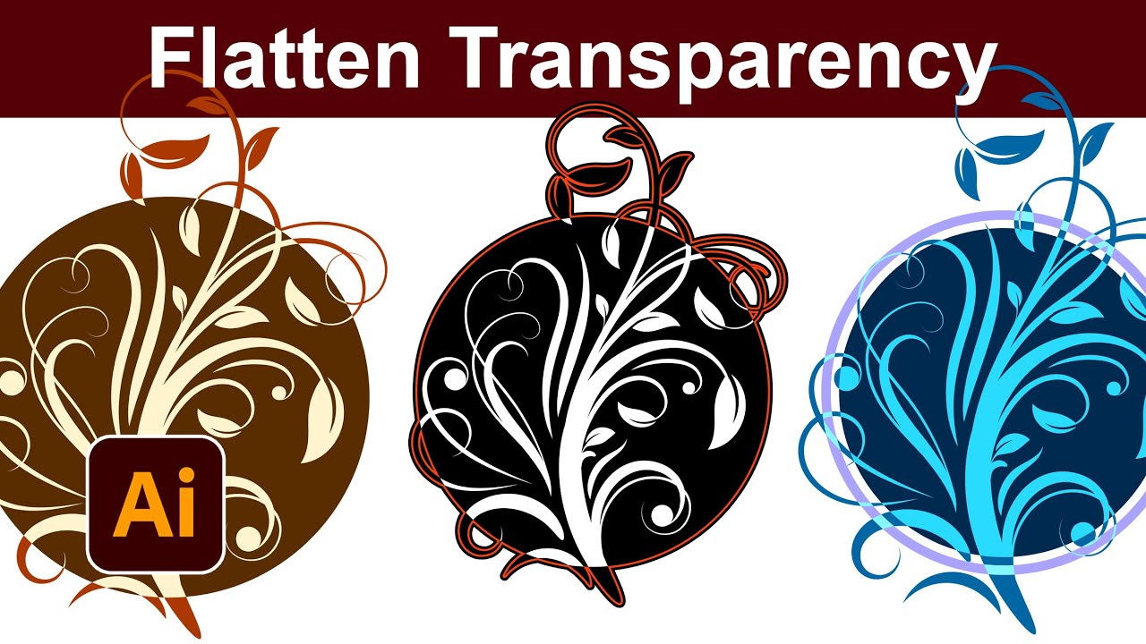 How to Work with Flatten Transparency in Adobe Illustrator