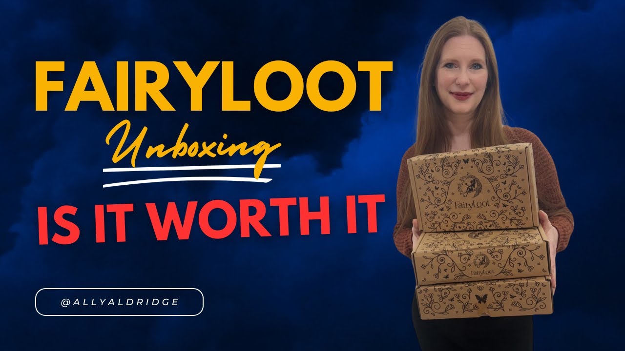 Is FairyLoot worth it? A review of the book subscription service.