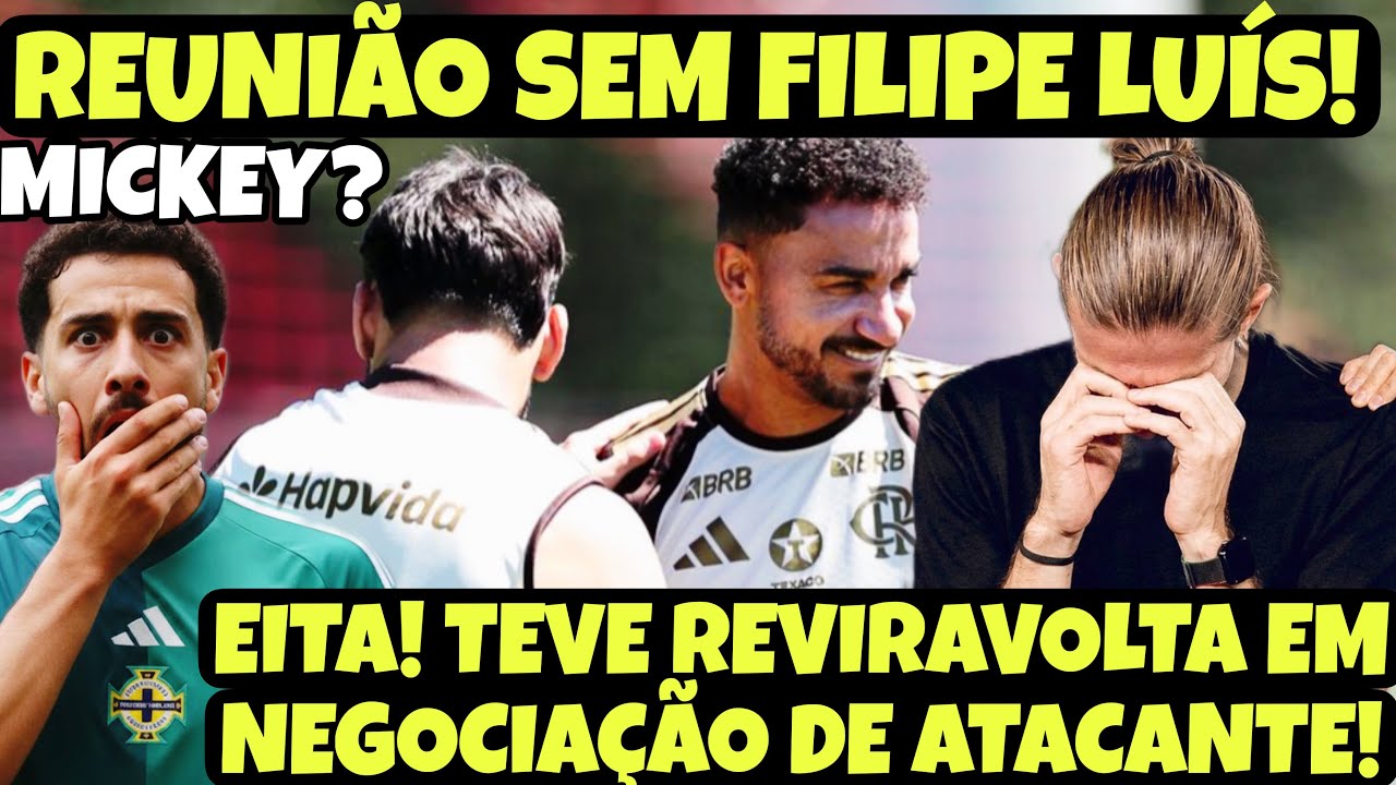 SAIU AGORA! REVIRAVOLTA EM NEGOCIAÇÃO DE ATACANTE! LÍDERES DO GRUPO FAZEM REUNIÃO À PORTAS FECHADAS!