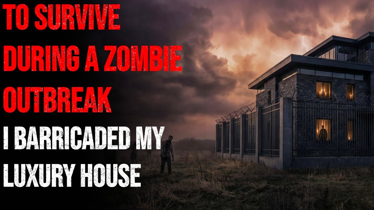 I Barricaded My Luxury House To Survive the  Zombie Outbreak Happening Outside
