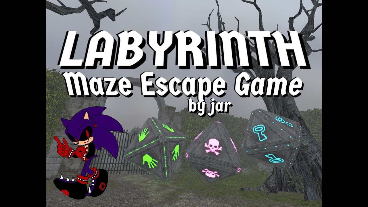 Dark the Hedgehog In Labyrinth (VRChat)