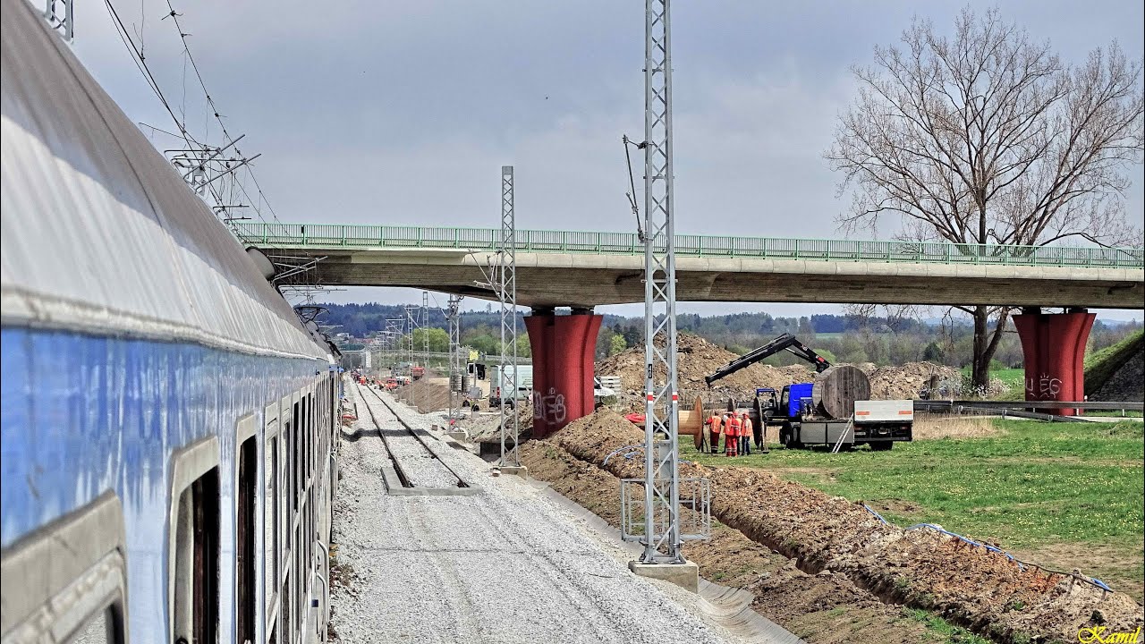 Rekonstrukce tratě České Budějovice - Tábor