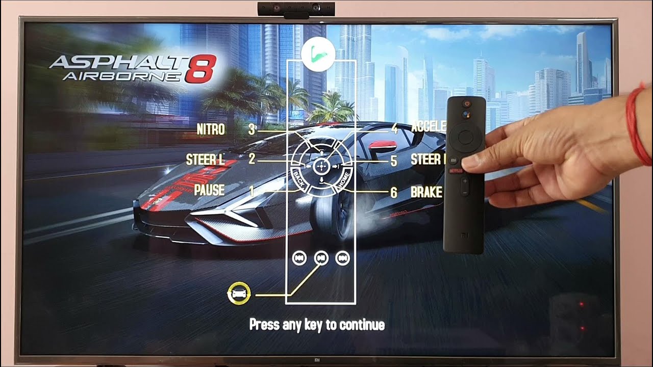 Как установить и играть в Asphalt 8: Airborne на SMART TV?