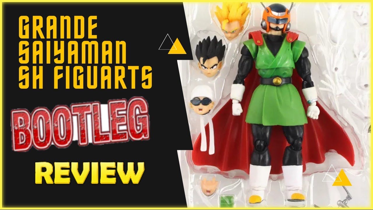 Grande Saiyaman sh figuarts bootleg , réplica ,pirata  dragon ball z