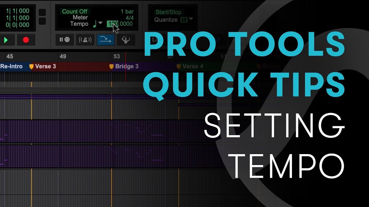 Советы по использованию Pro Tools: настройка темпа