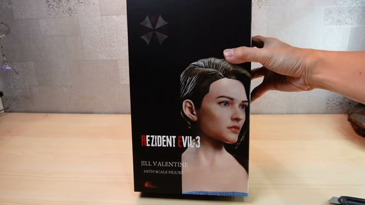 [Unboxing] Hot Heart Ms. Valentine ver. 2.0 Resident Evil figure 1/6 DELUXE