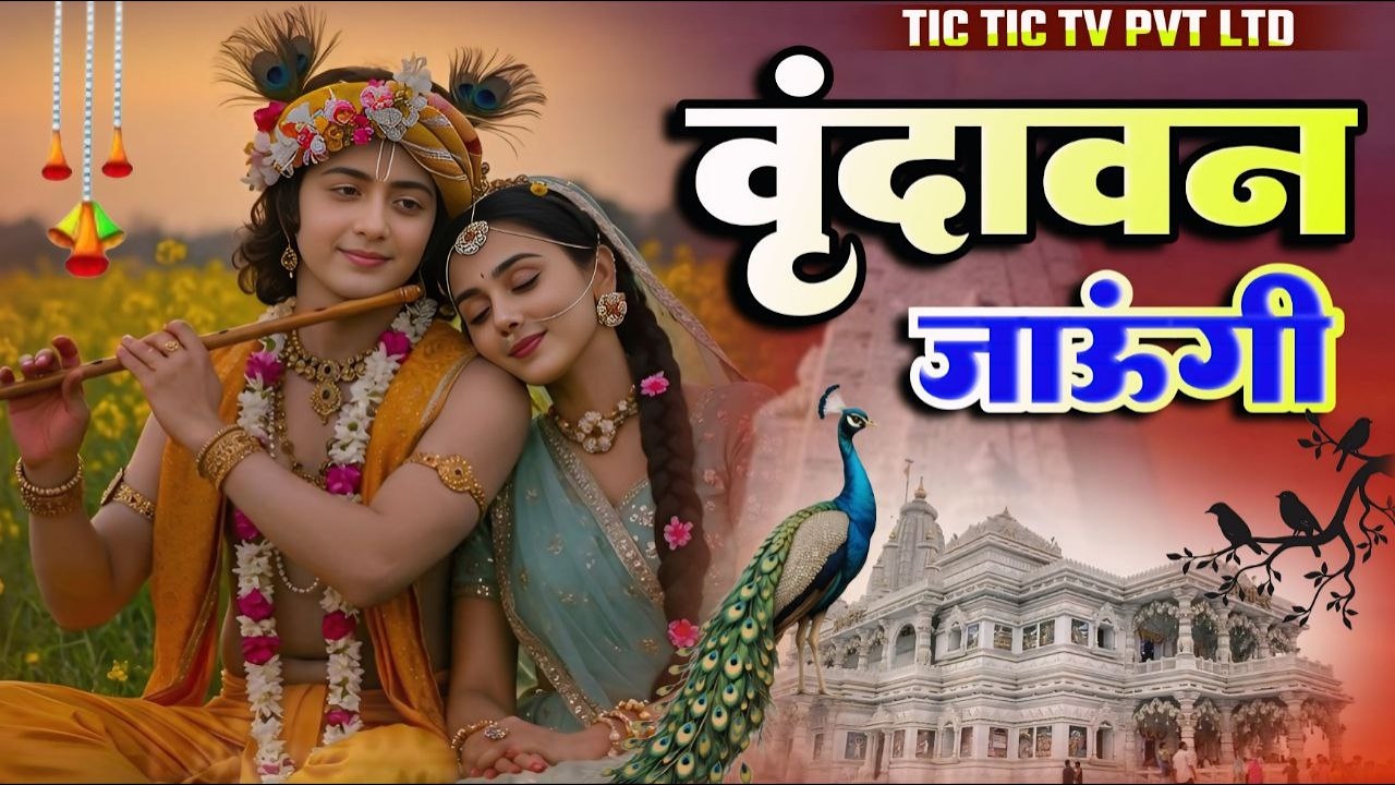 वृन्दावन जाउंगी | Vrindavan Jaungi | मेरे उठे विरह में पीर | Krishna Bhajan 2026 | #krishna #radhe