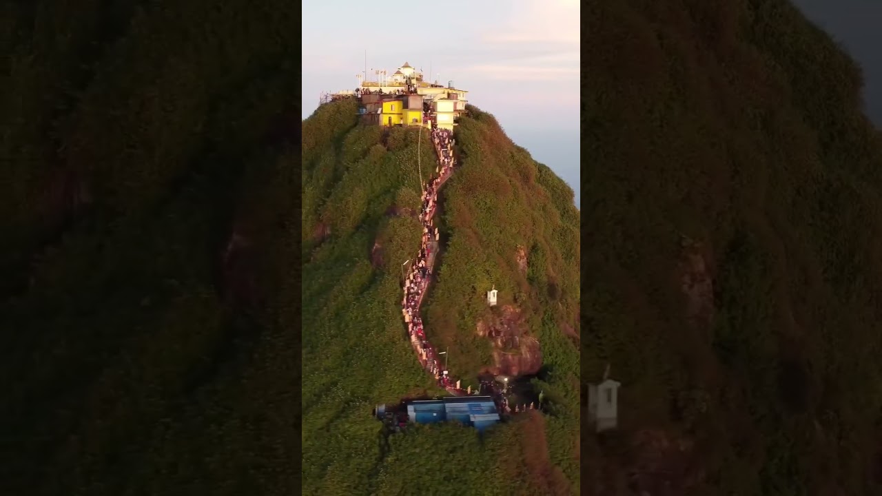 Wonderful Sri Lanka. Adam&rsquo;s peak 🇱🇰 🙏🙏🙏