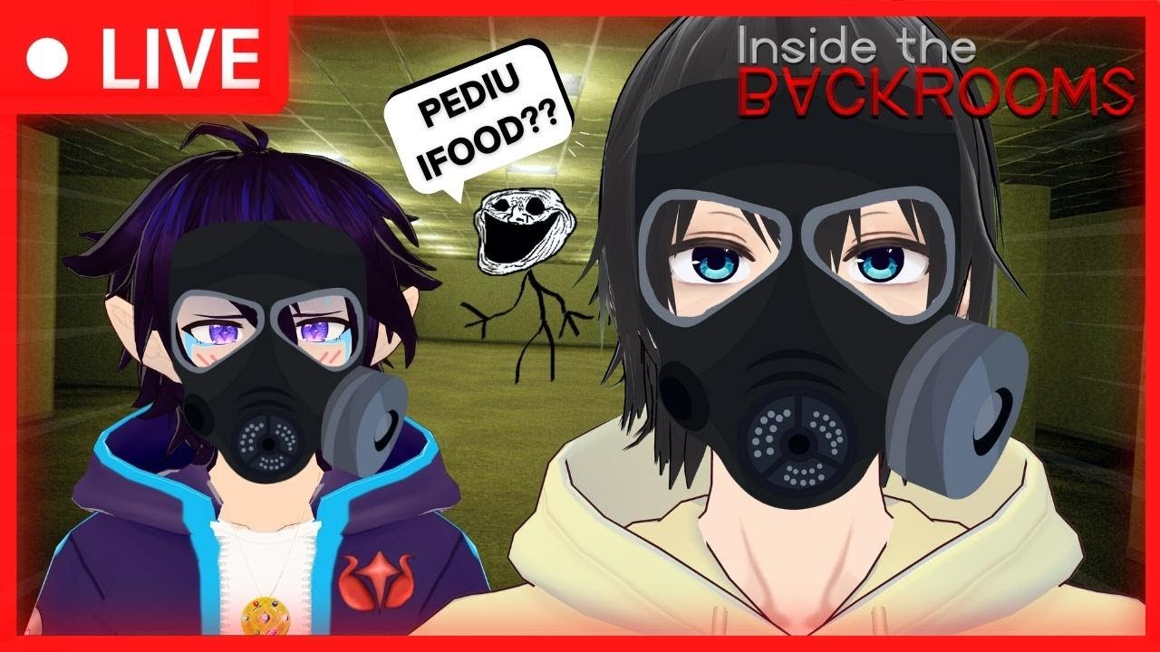 PATATI e o PATATA nas BACKROOMS!!?? 😨😲 - Inside the Backrooms (com Lirou Mage)