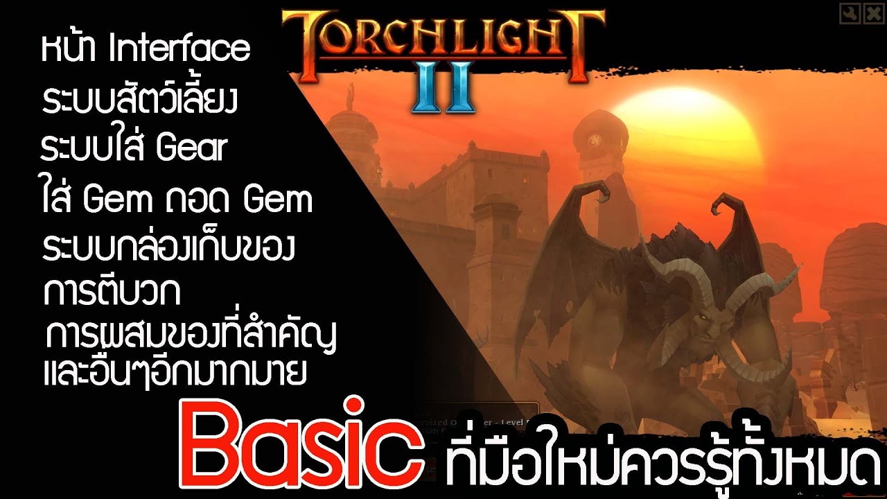 Torchlight II : Basic พื้นฐานที่ผู้เล่นใหม่ควรรู้,ผสมของ,ตีบวก,ระบบสัตว์,ระบบชุด,รีสกิล