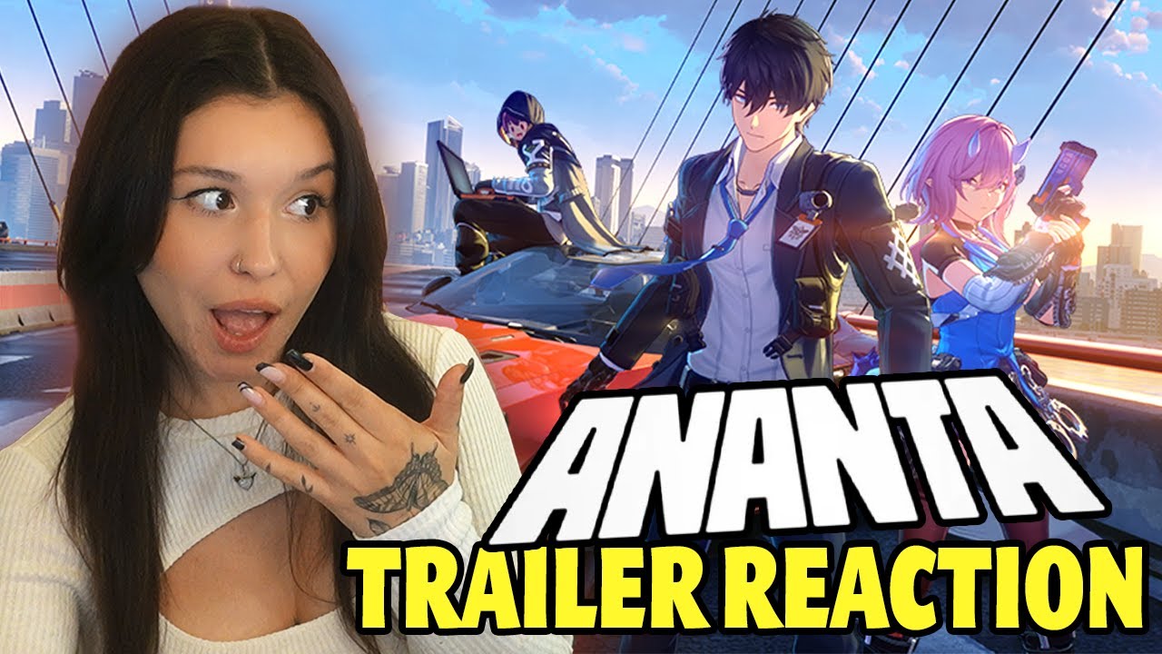 ANIME GTA? 😳 *ANANTA* GAMEPLAY TRAILER REACTION!