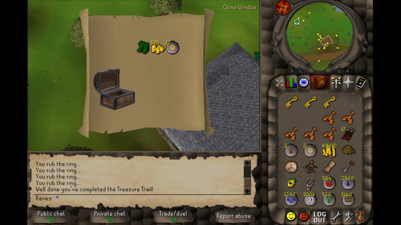 2004scape - Zerker - Clue Hunt Progress #1