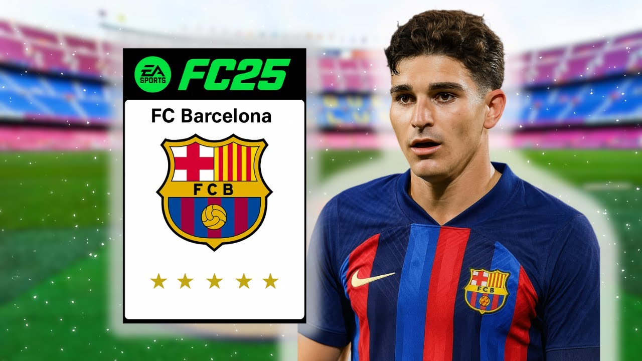 Simule la Carrera de Julián Álvarez en el FC Barcelona... Y esto paso!! FC25
