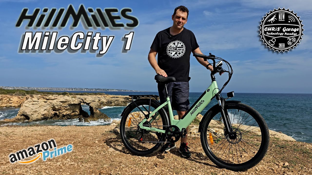 Questa e-bike è perfetta per la città: legale, comoda e low cost. HillMiles MileCity 1