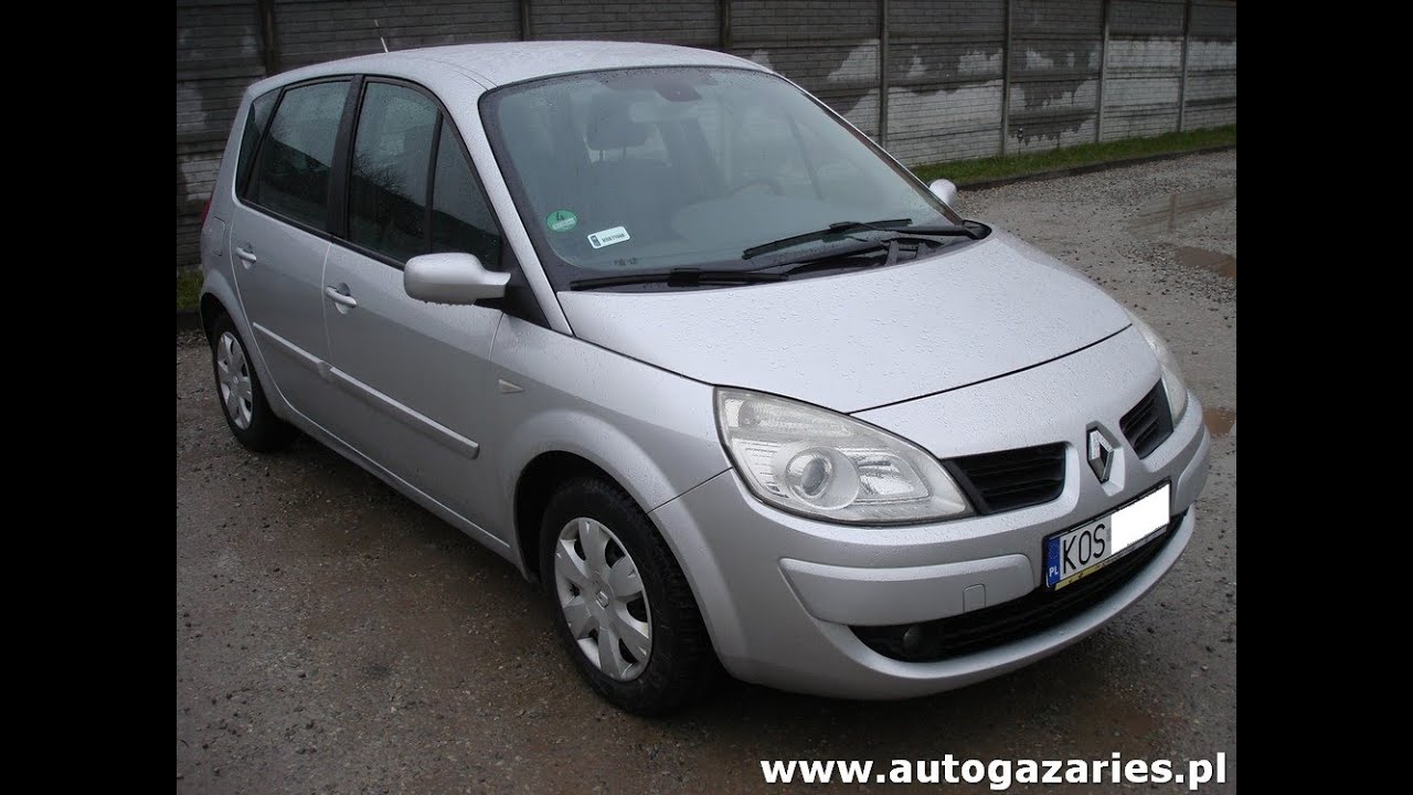 Renault Scenic II FL 1.6 112KM montaż instalacji gazowej BRC