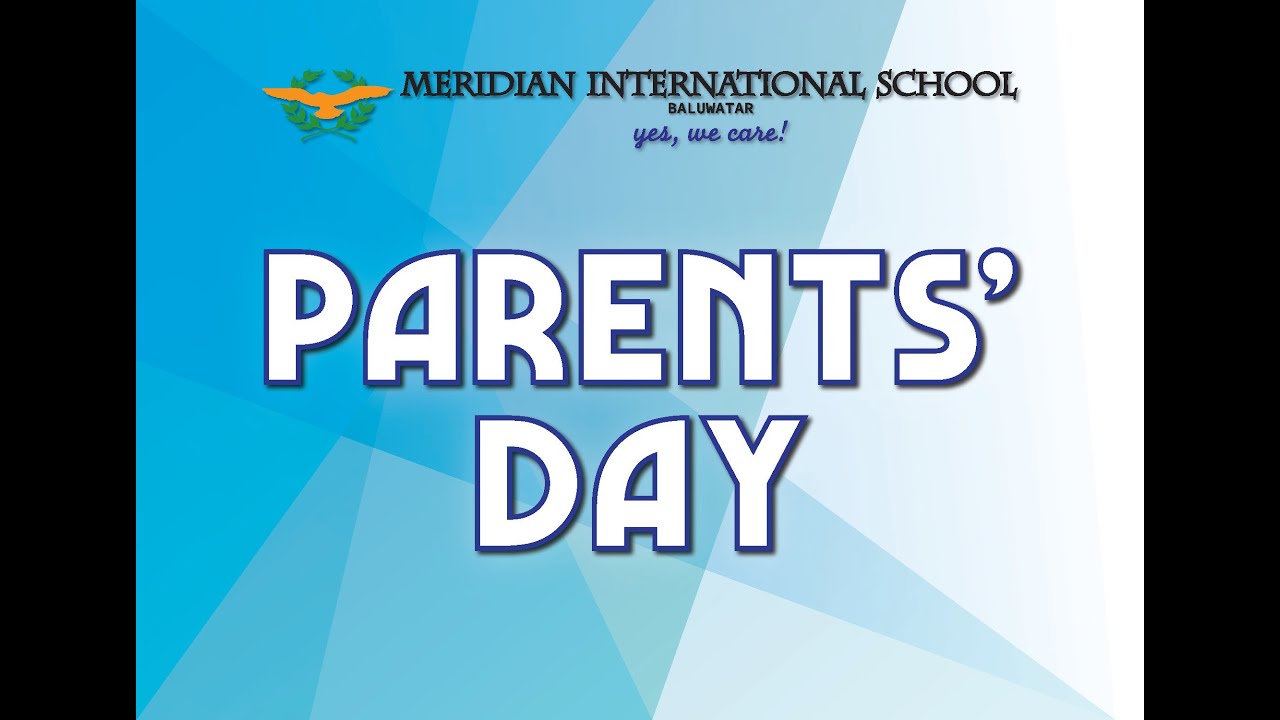 Glimpse of Meridian International School - Parents' Day - 2023