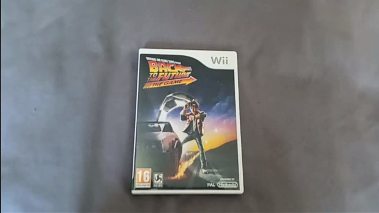 Wii Game 1516 - Back to the Future The Game (Pal UK)