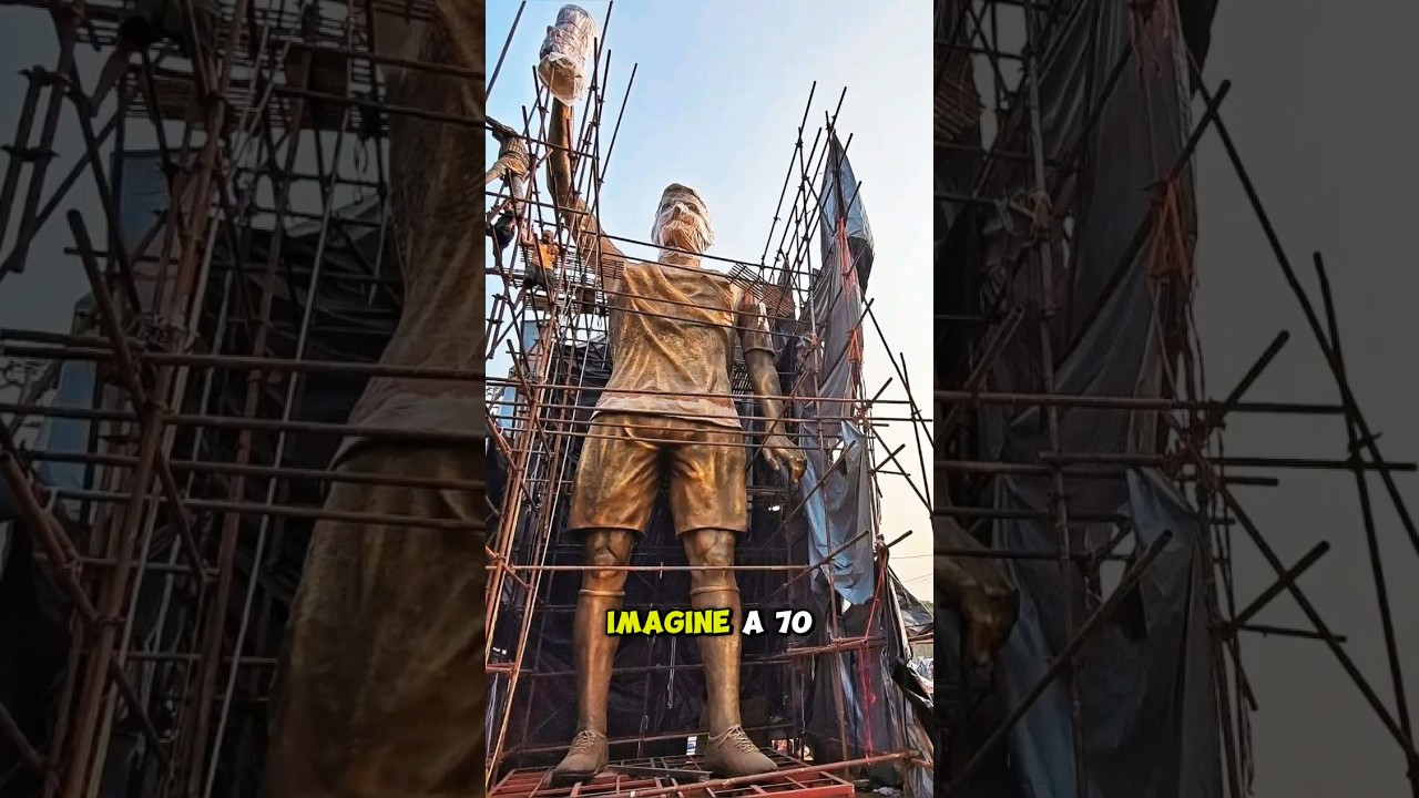 Messi’s 70FT Statue Drops TOMORROW 😱🇮🇳 