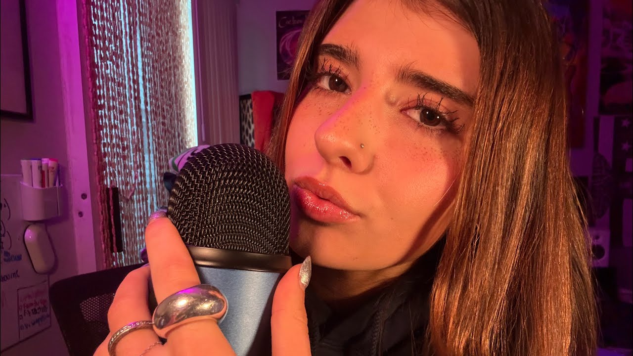 [ASMR] Mouth Sounds, Face Tracing, & Teeth Tapping
