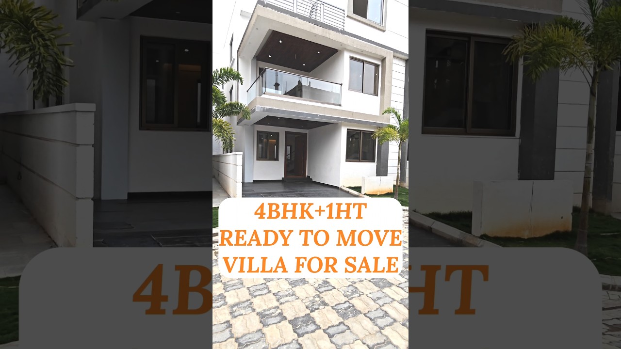 Luxury 4BHK Triplex Homes for Sale in Hyderabad#4bhkvilla #kompally #readytomove