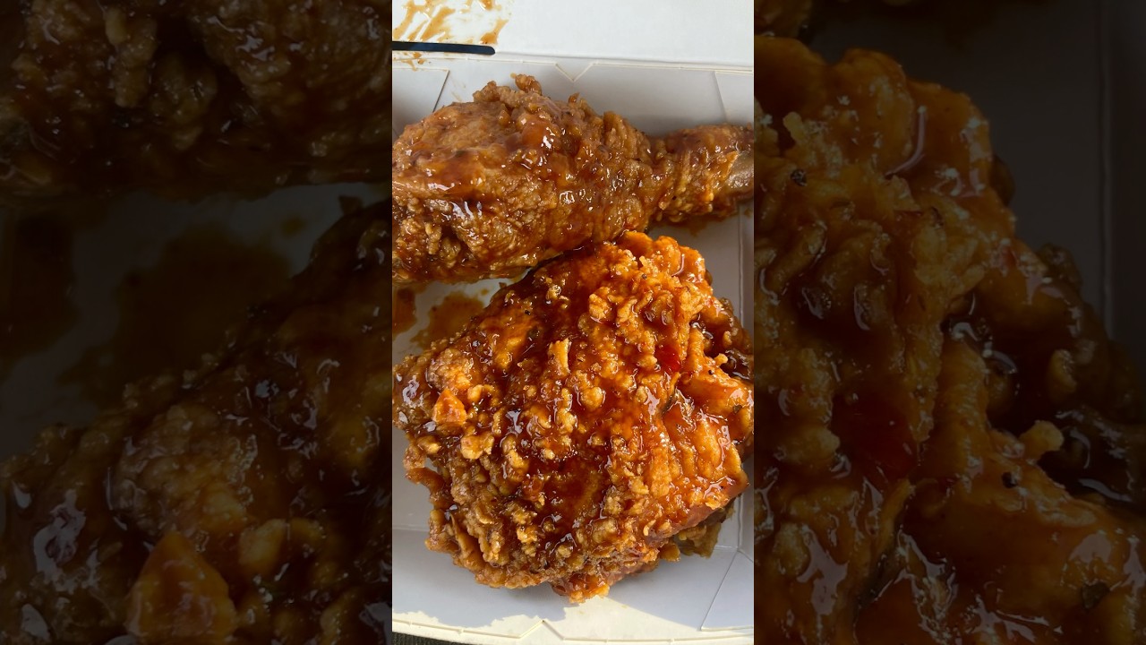 Обзор жареной курицы барбекю по-корейски в Jollibee — сладкий, копченый или слишком острый?