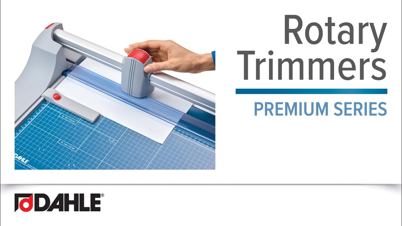 Dahle Premium Rotary Trimmers - Best of the Best! Precise, Self-Sharpening, Reliable