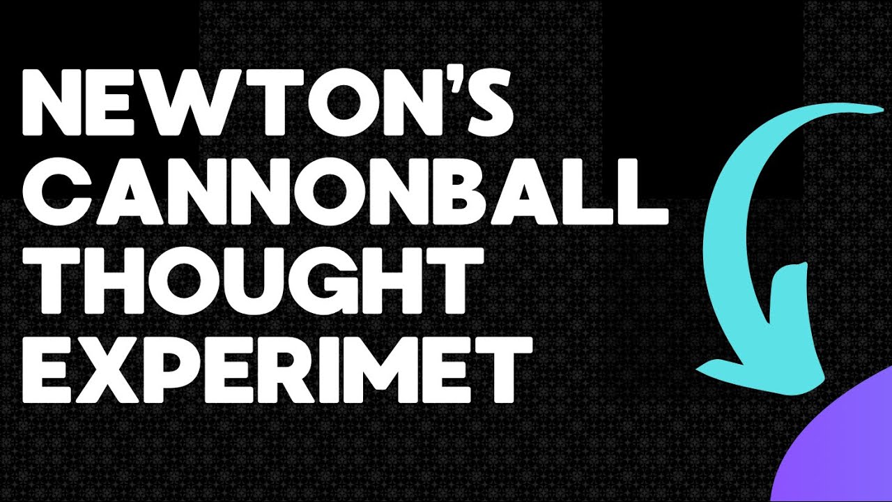 How Newton Discovered Orbits With a Cannonball #space #physics 