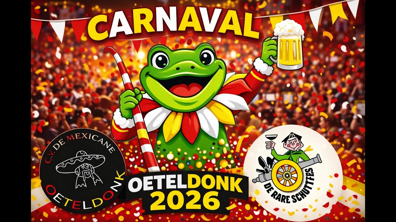 De Mexicane & De Rarre Schutters – Carnaval 2026 Oeteldonk 🐸🎺 | Gaode Mee?!