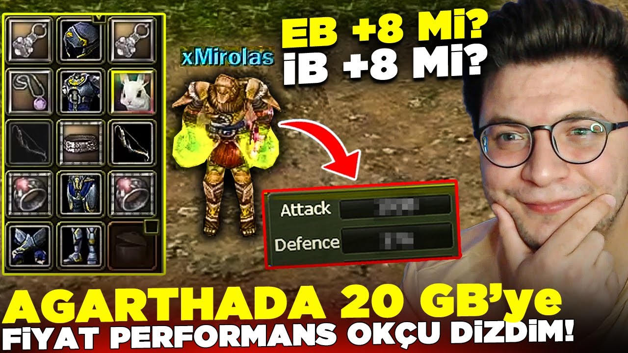 AGARTHA 20GB 'ye OK&Ccedil;U DİZDİM! BU FİYATA BU PERFORMANS! KAFAMIZA G&Ouml;RE OK&Ccedil;U SERİSİ #1 | Knight Online