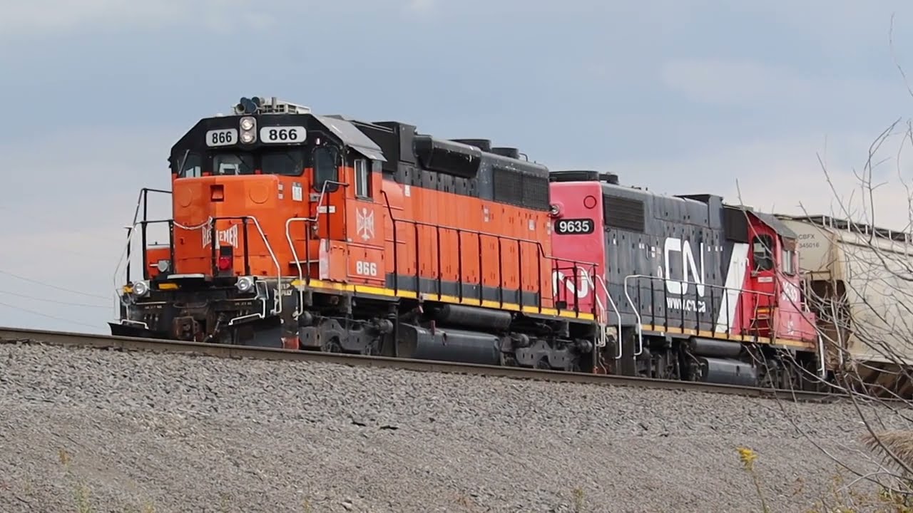 Railfanning at Pine Junction Featuring Many Rare Catches