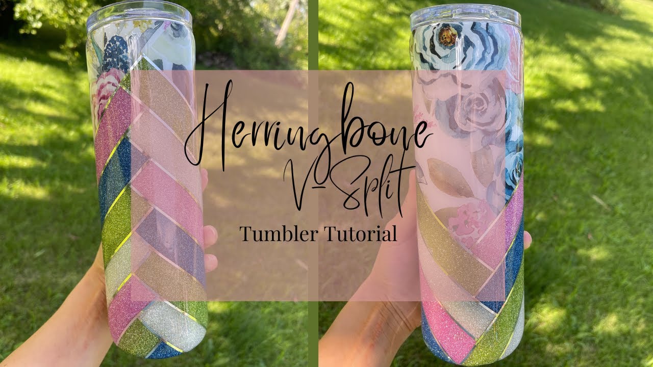 Herringbone V-Split Tumbler Tutorial