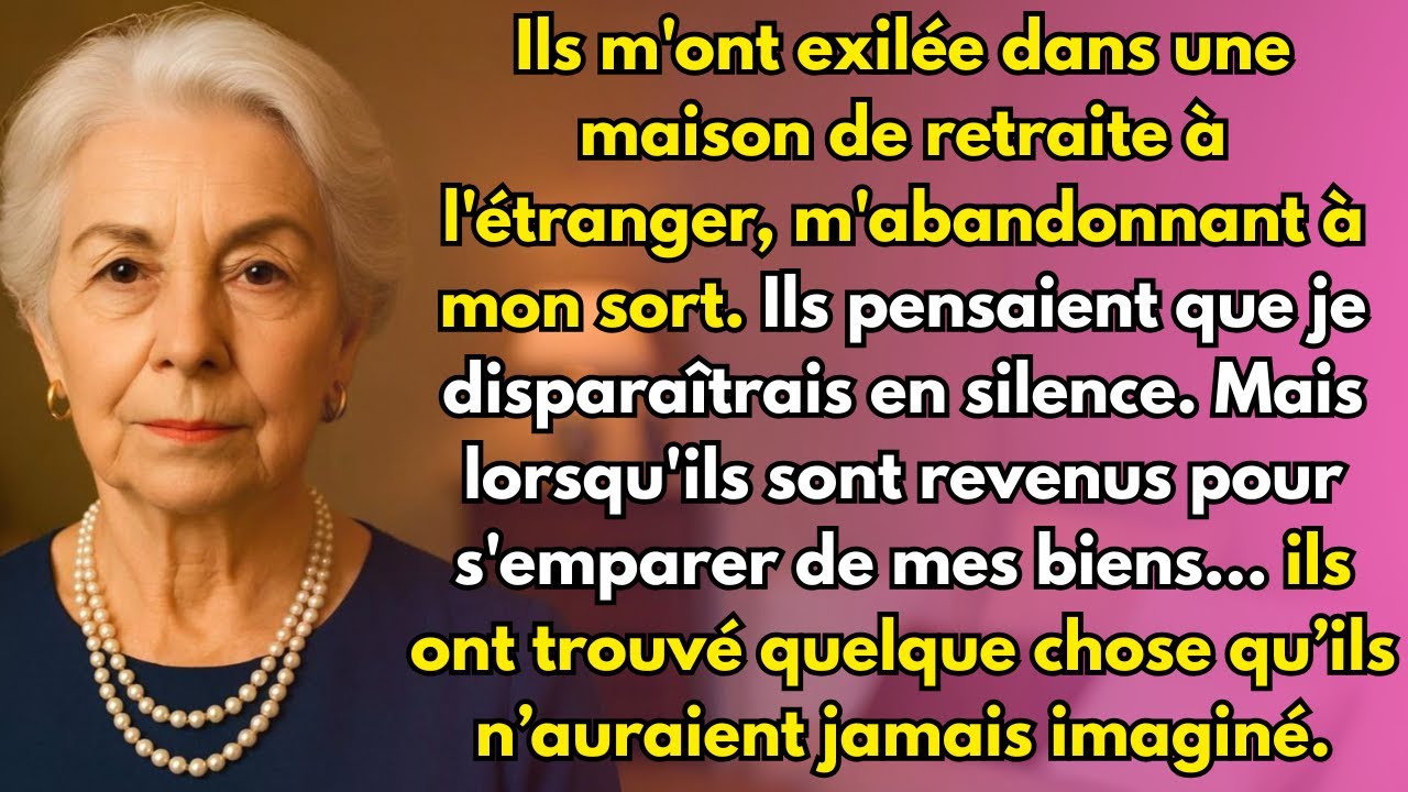Envoyée loin par mes enfants, oubliée... Ils ont découvert qu’ils n’hériteraient de rien.